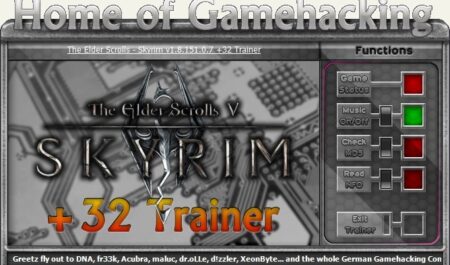 The Elder Scrolls 5 – Skyrim: Trainer (+31) [1.9.29.0.8 ~ 1.9.32.0.8]