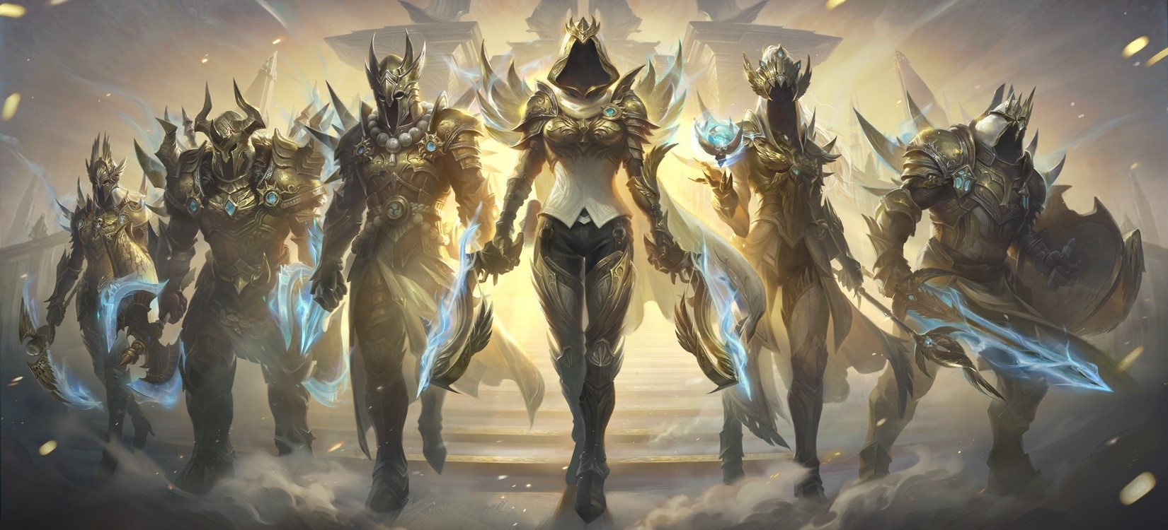 Diablo Immortal Angelic Armor Set