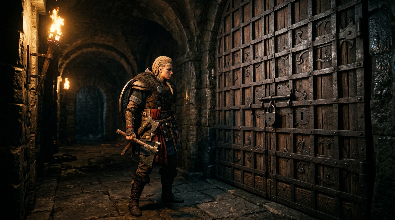 Assassin's Creed Valhalla: How to Open Barred Door in Offchurch ...