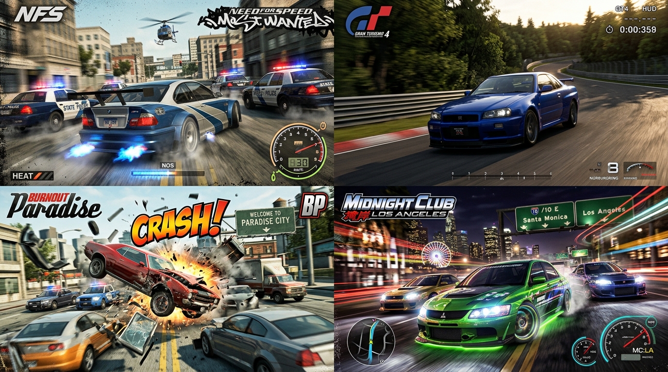 Race Game Example Best Racing Games From The 2000s — GamesRead.com
