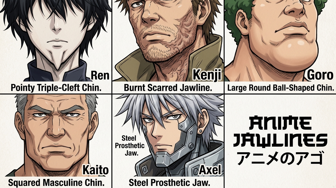 10 Most Iconic Chins In Anime, Ranked — GamesRead.com
