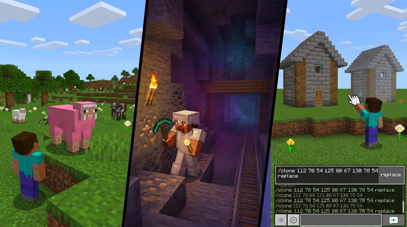 10 Minecraft Cheats, Hidden Features & Secret Locations — GamesRead.com