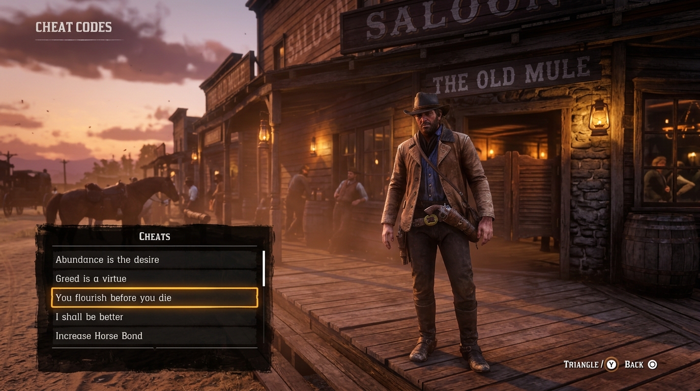 Red Dead Redemption 2 Cheat Codes List & How to Enter Them — GamesRead.com